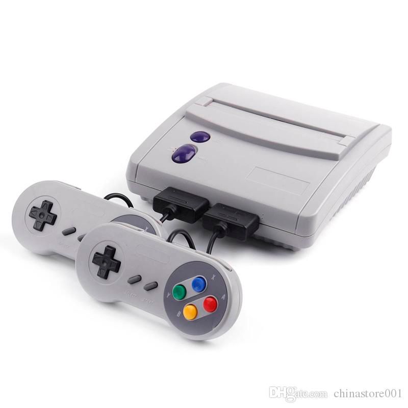16Bit Super Mini SFC TV Game Consoles For 64 SNES Super 16 Bit Games
