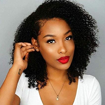 3b 3c Mongolian Kinky Curly Clip In Human Hair Extension For White