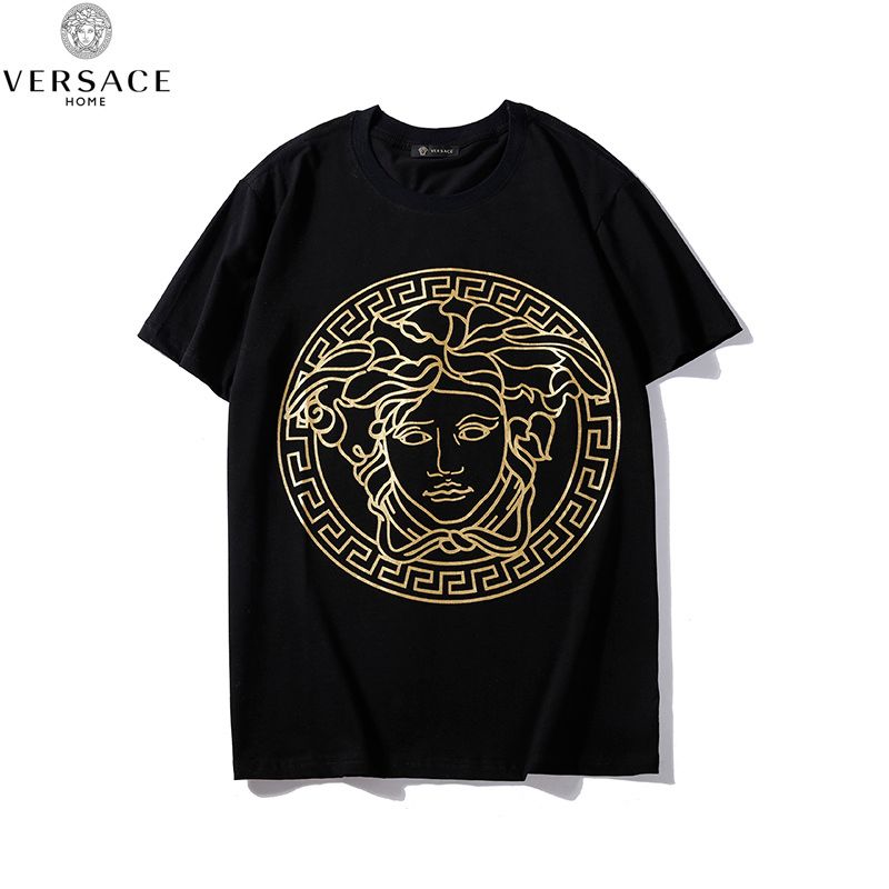 HIT Versace NEW cotton high-end men and women fashion casual 