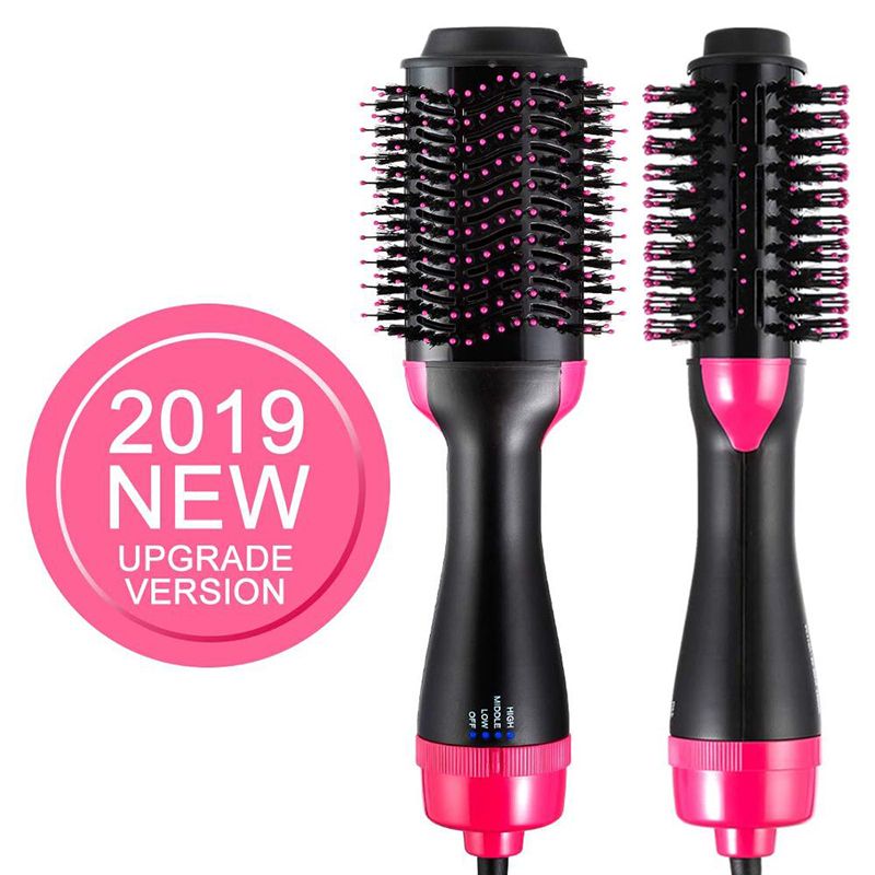 Professional One Step Hair Dryer Brush Volumizer Straightener And