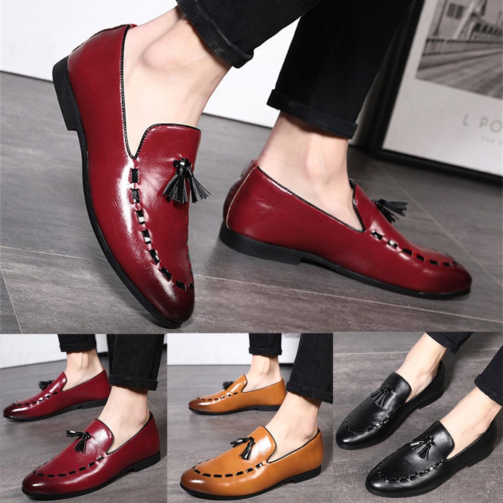 Compre Zapatos De Vestir Para Hombres Zapatos Oxford Calzado De