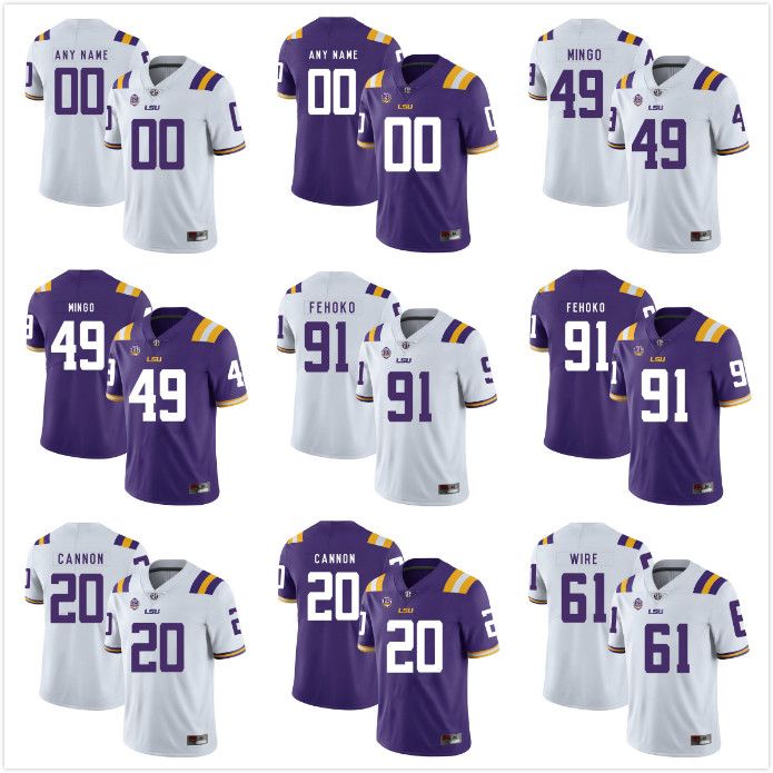 personalized lsu jersey