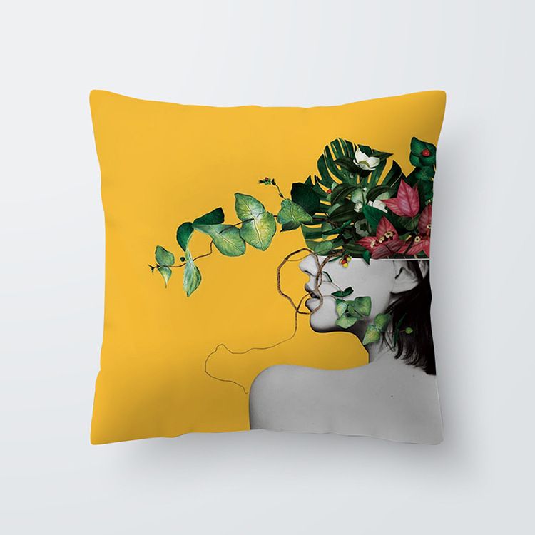 Yellow pillowcse 10