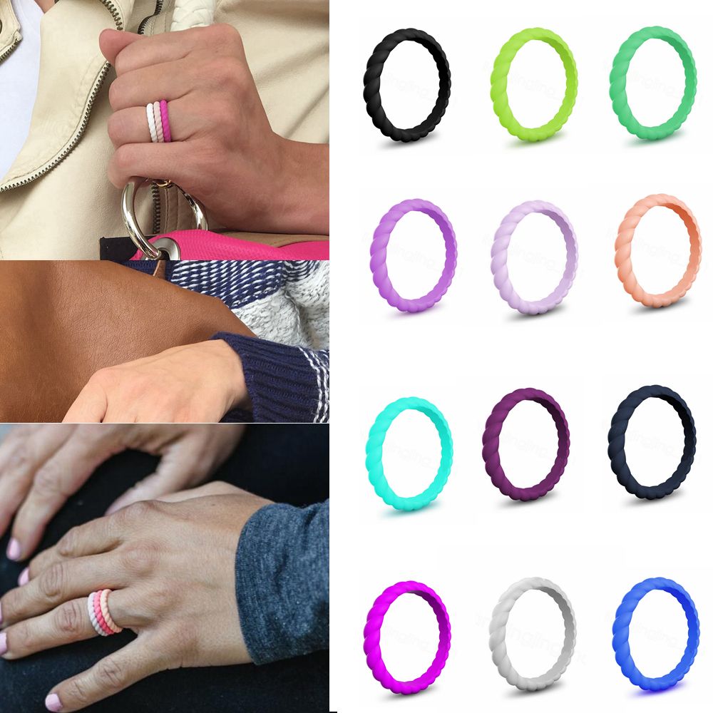 stackable rings rubber