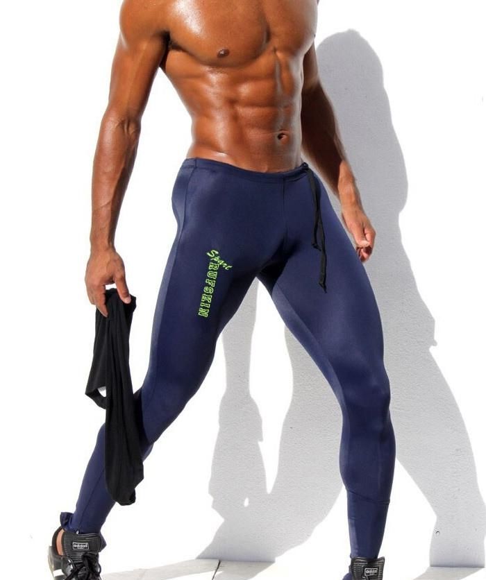 black compression pants men