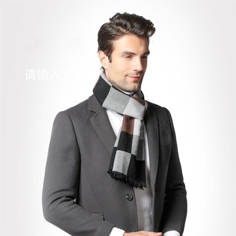 Cotton Mens Winter Scarves Neck Bandana 