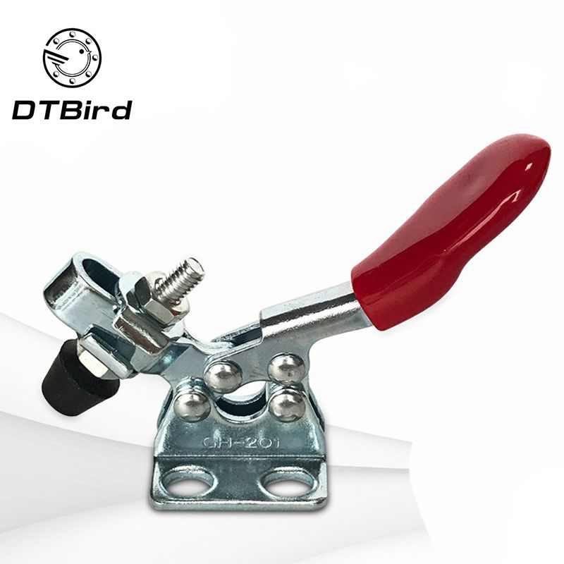 1//4Pcs GH-201B Horizontal Clamp Fast Locking Lever Fastener Hand Tool PR