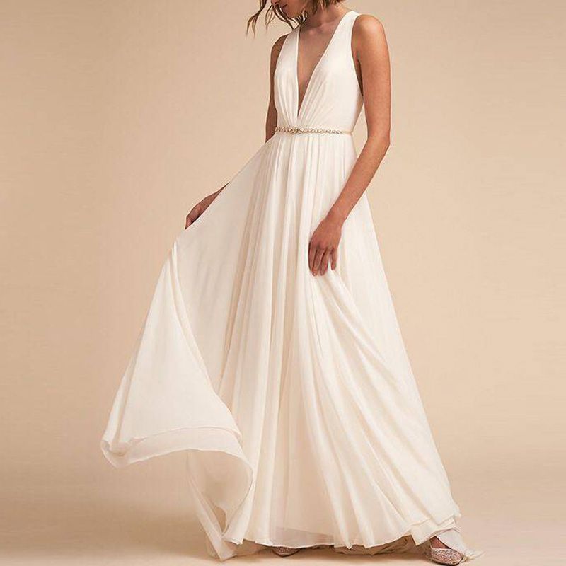 ladies white evening dresses