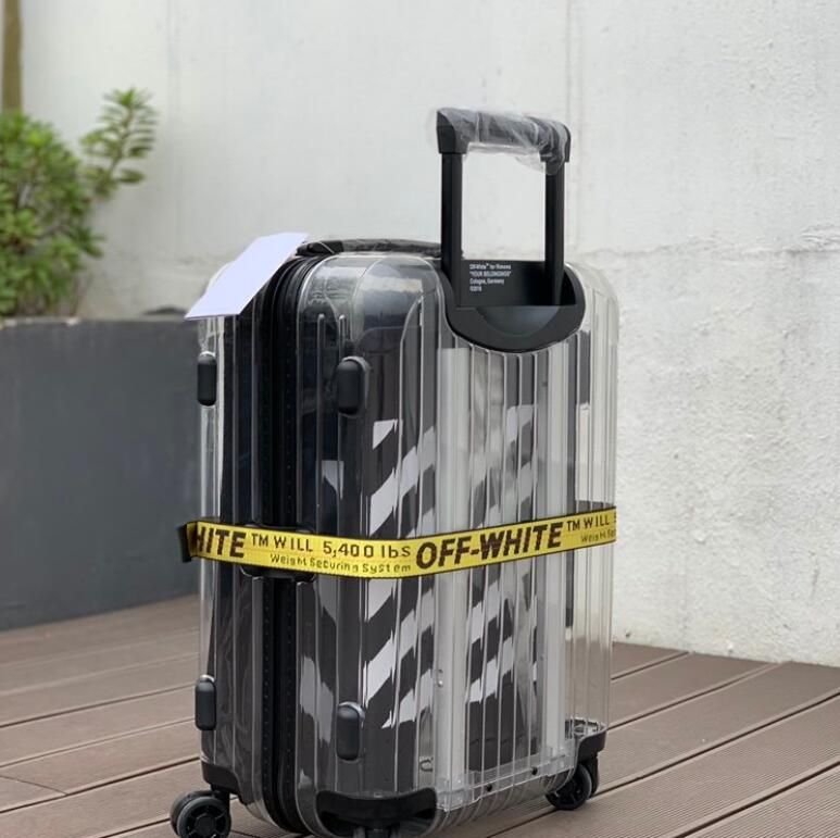 Compra Bolsas De Moda Para Hombre Y Mujer Maleta Policarbonato Transparente  Es Luz Extra Color: Blanco Y Negro Tamaño: 20 Pulgadas Barato | Entrega  Rápida Y Calidad | Es.Dhgate