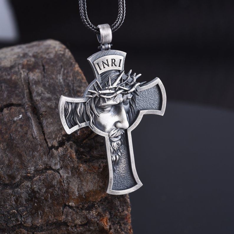 christ cross necklace