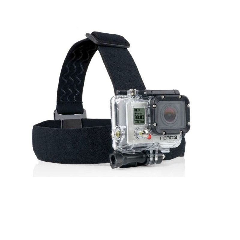 Cámara Elástico Ajustable Cabeza Color correa de montaje Cinturón Para Gopro Hd Hero 1//2//3 3
