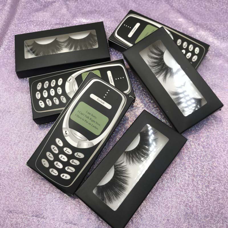 Mix lashes with black case