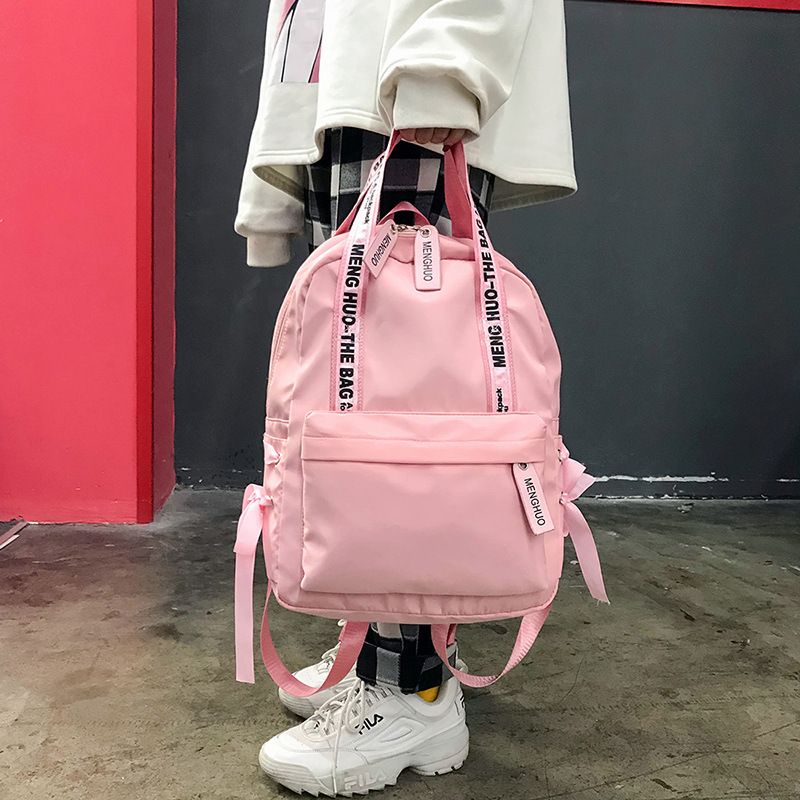 2019 Mochila Mujeres Preppy Bolsas Para Adolescentes Mochila Mujer Nylon Bolsas Viaje