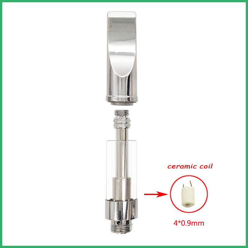 Glass Thick Oil Empty Vape Cartridges Empty Refillable Cartridge