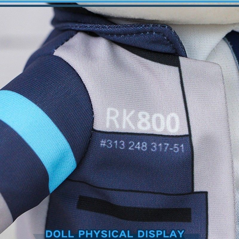 IN STOCK Detroit Become Human RK800 Connor Cosplay Doll Plush Toy Birthday Gift