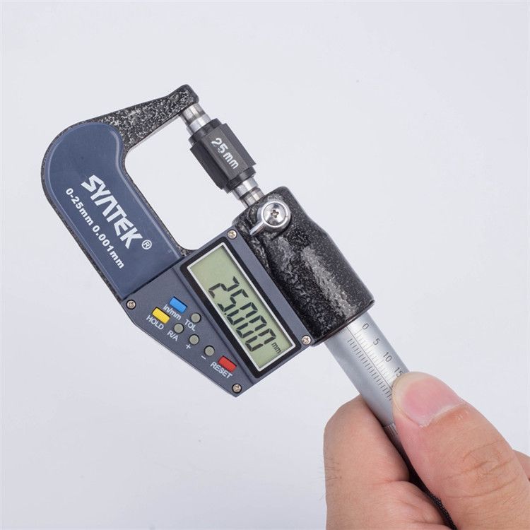 Color : 75 100mm 0.001 Easy to use Outside Micrometer 0-25mm 25-50mm 50-75mm 75-100mm 0.001 mm Digital Micrometer Gauge Meter Micrometer Measuring Tools High precision 