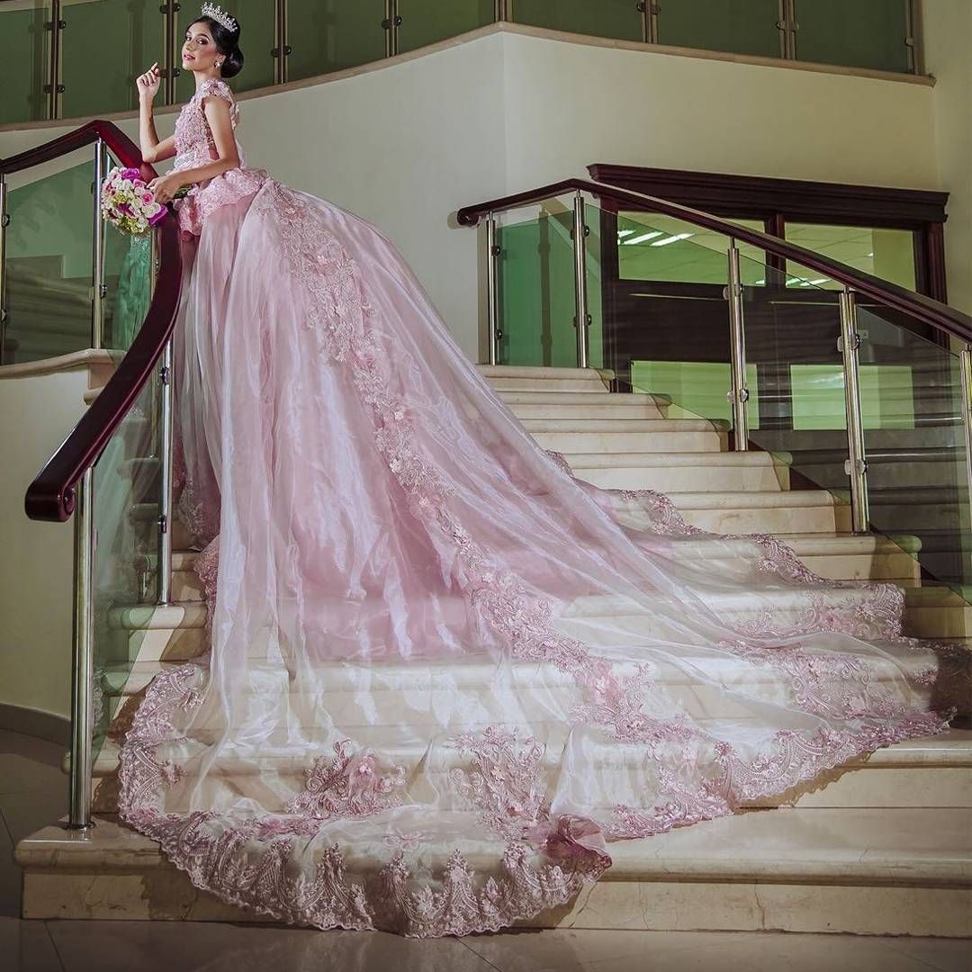 classy pink cinderella quinceanera dresses with appliques princess sweet 15 birthday dress younique long train prom classy pink cinderella quinceanera dresses with appliques princess sweet 15 birthday dress younique long train prom