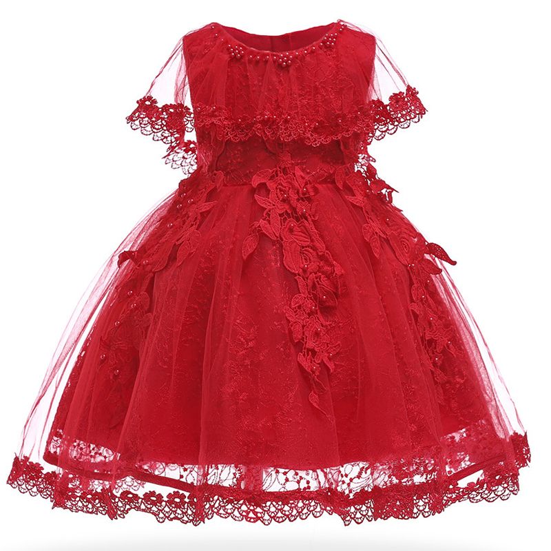 red frocks for baby girl