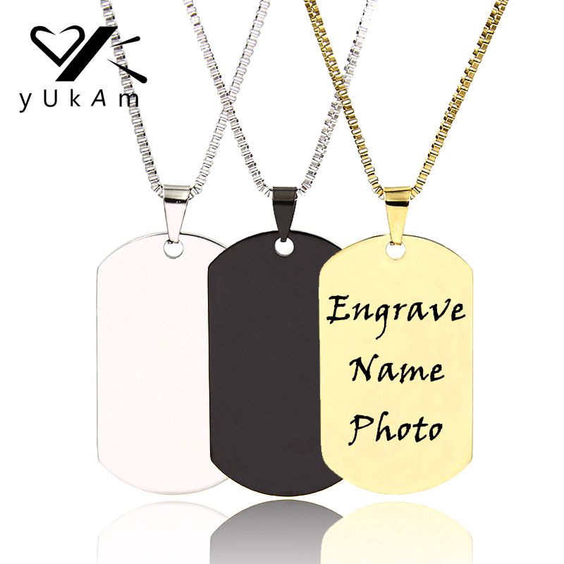 soldier name tag necklace