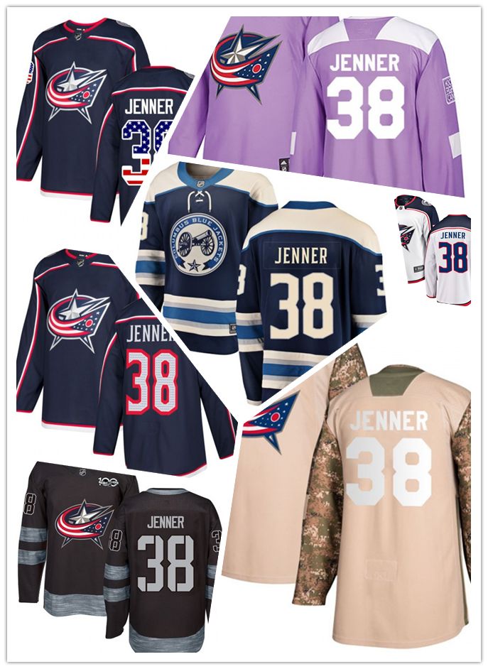 fanatics blue jackets jersey