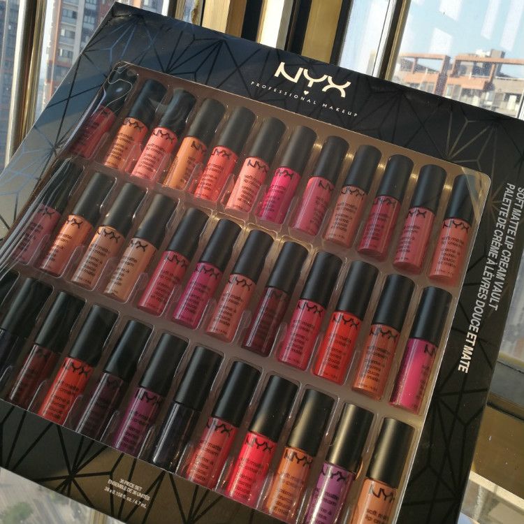 Acheter Nouveau Arrive Nyx Soft Matte Crème à Lèvres Nyx Set Rouge à Lèvres Brillant à Lèvres Mat Pas De Fading Sofe Velvet Lèvres Maquillage 36