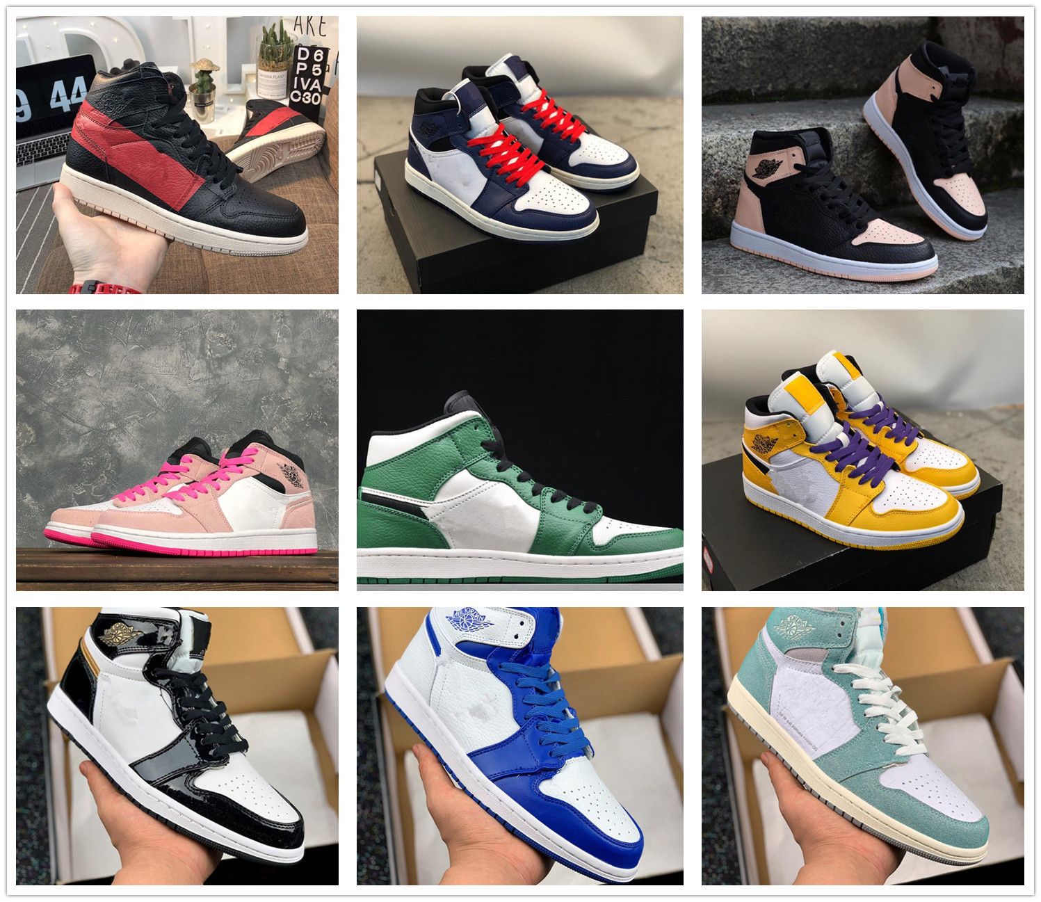 jordan 1 black crimson tint hyper pink