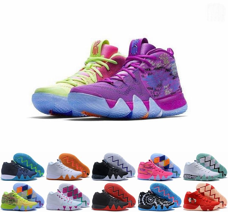 2019 Kyrie Irving 4s Kyrie Lucky Charms Zapatos De Baloncesto Irving 4 IV  De Alta Calidad Confeti De Color Verde Diseñador Entrenadores Zapatillas 40  46 Por Best_runningshoes, 80,41 € | Es.Dhgate.Com