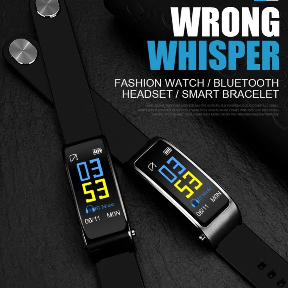 smart bracelet with bluetooth earphone
