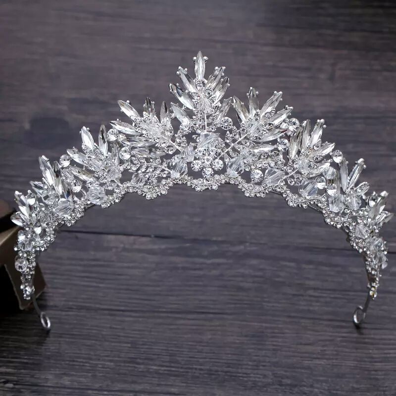 Bridal Wedding Crystal Rhinestone Hair Headband Crown Comb Tiara Prom Pageant