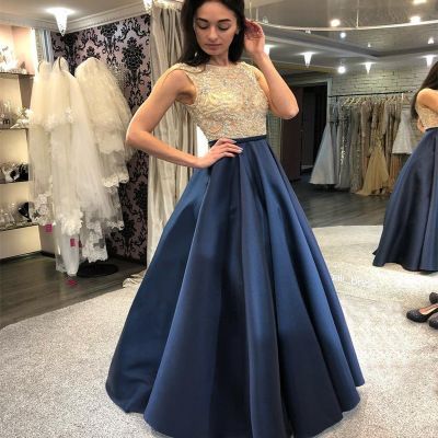 dark blue dress wedding
