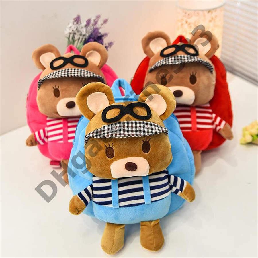 2020 Teddy Bear Plush Backpacks 2 Pack Backpacks And Stuffed Animals 3