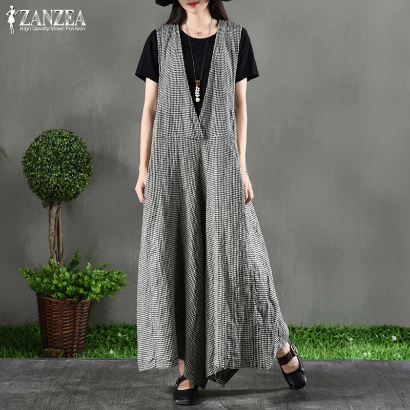 plus size linen overalls