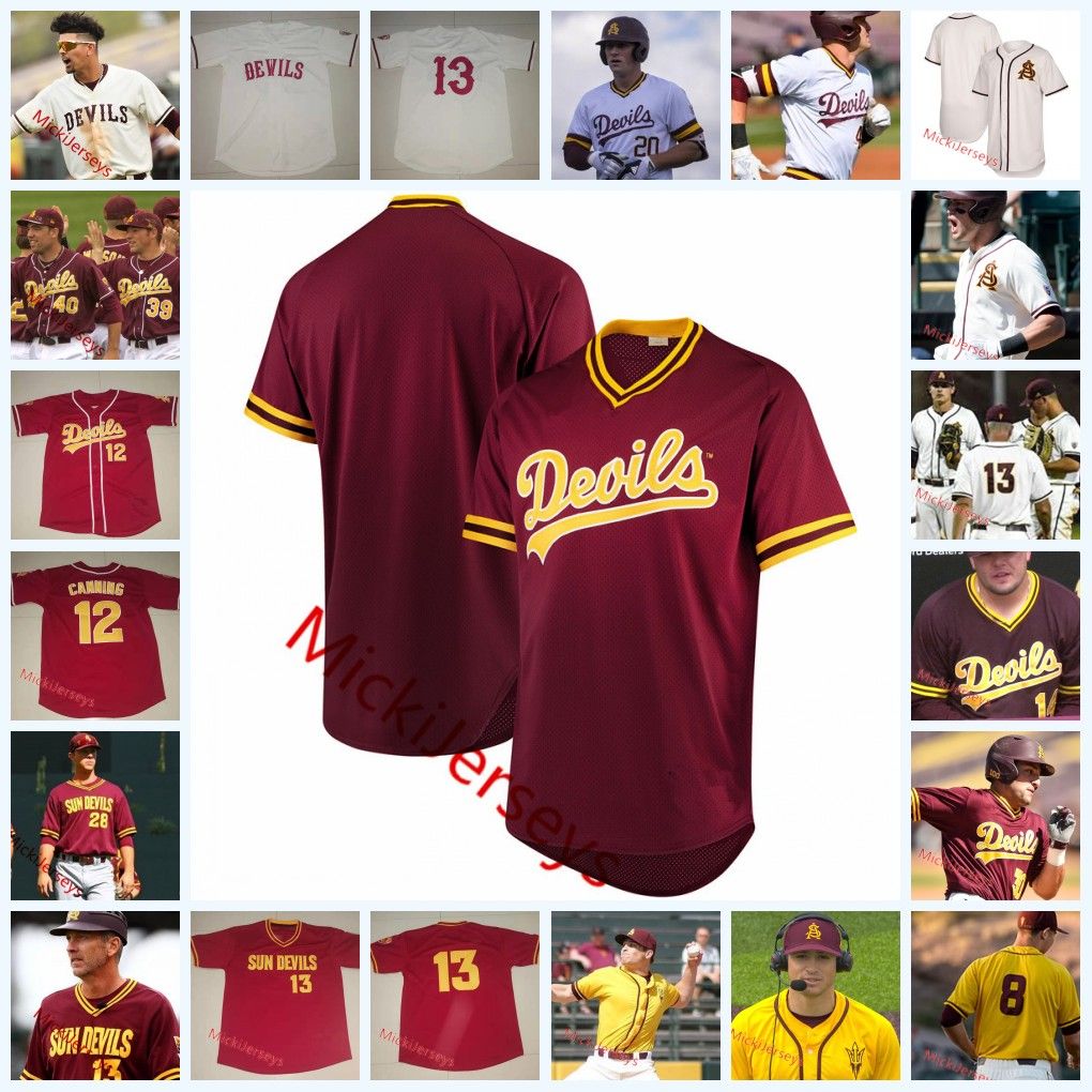 arizona state baseball jersey