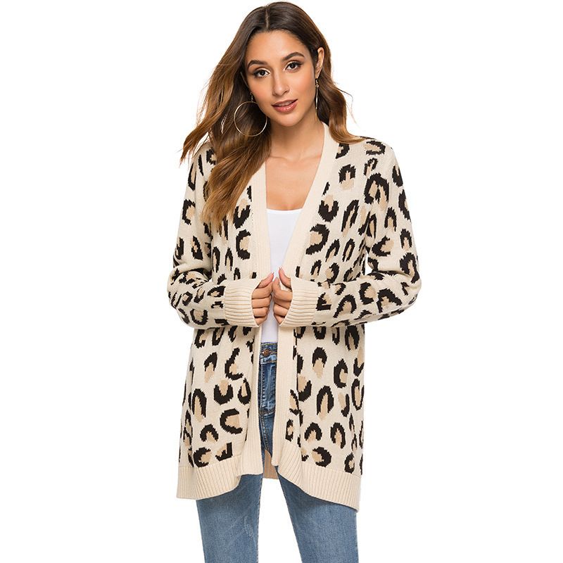 ladies printed cardigans