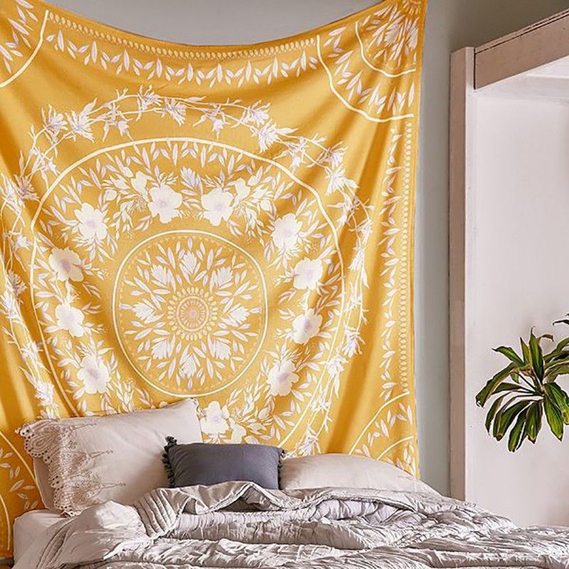 Indian Tapestry Mandala Hippie Bohemian Wall Hanging Flower Tapestry Wall Hanging Decor For Living Room Bedroom Tapestry Home Tapestry Home Decor From