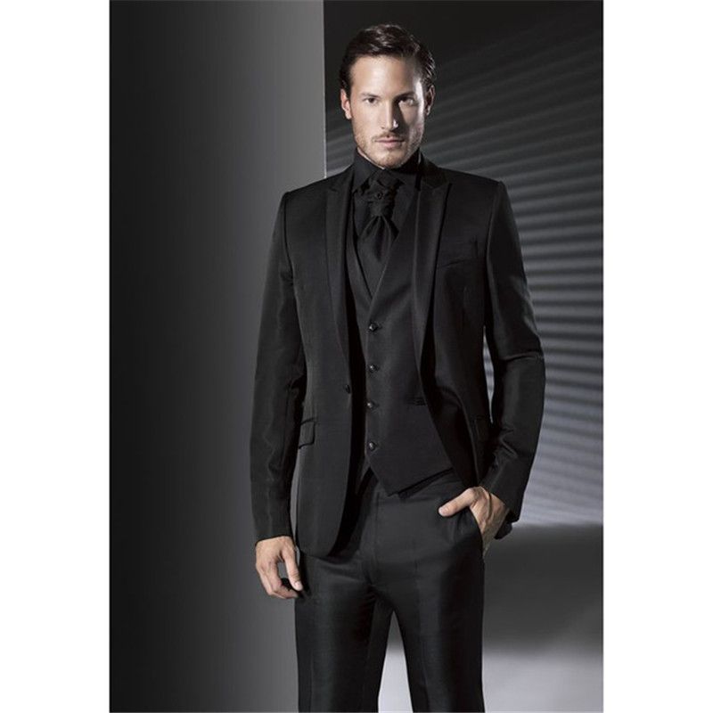 black wedding dress for man