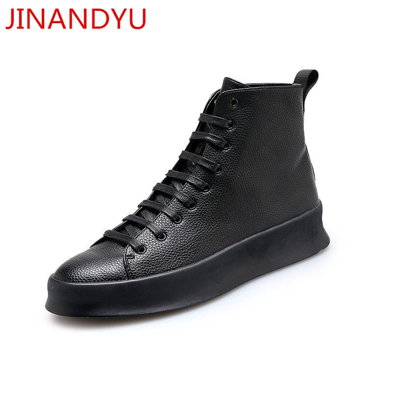 black casual chukka boots