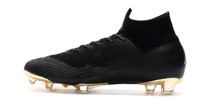 mercurial negro con dorado