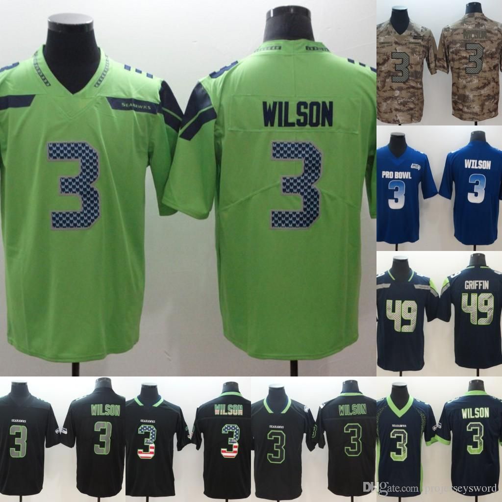 black and green seahawks jersey