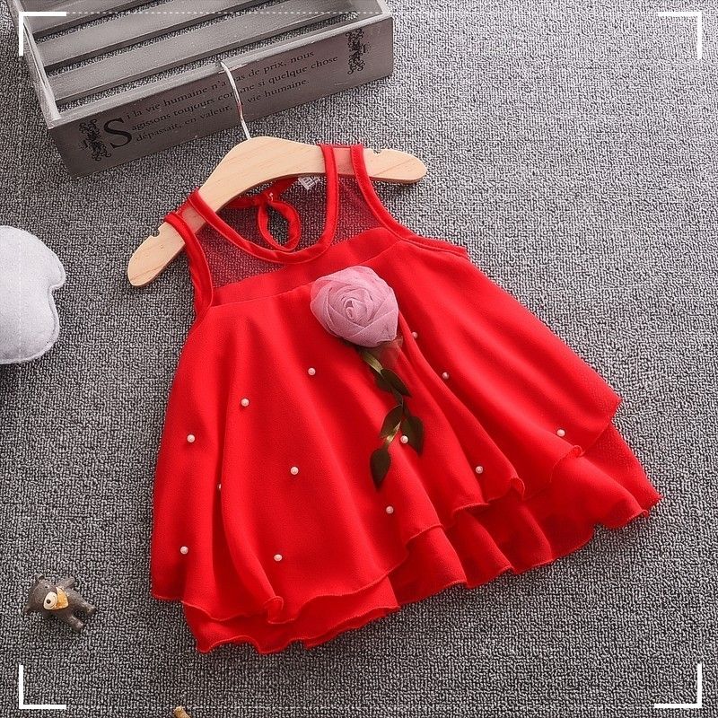 baby chiffon frock