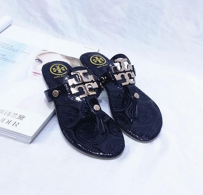 tory burch beach flip flops