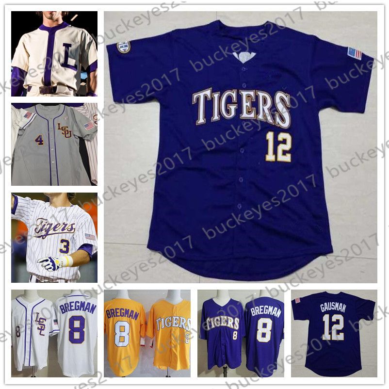 lsu tigers baseball jersey