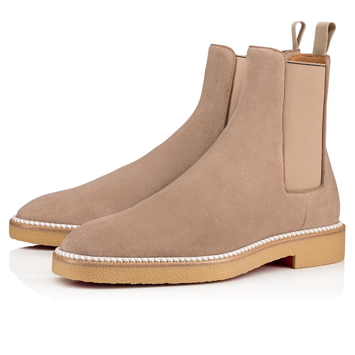mens boots with red soles