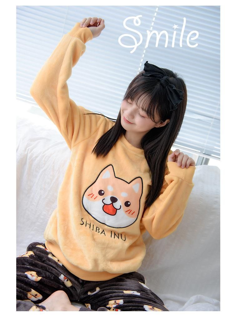 shiba inu pajama pants