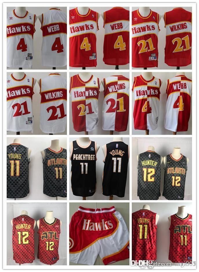 Kupit Optom Muzhchiny Atlanta Yastreby Gorod Vypusk 4 Spud Uebb 21 Dominik Uilkins 11 Trae Molodoj 12 Deandre Hunter Basketbol Shorty Dzhersi Otaixi006 V Kategorii Basketbolnaya Tolstovka 51 78 Na Ru Dhgate Com Dhgate