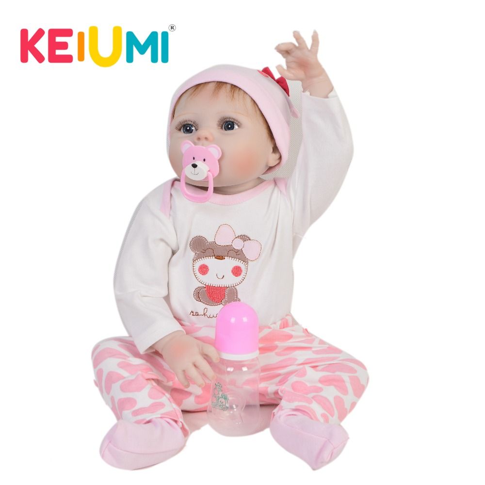 Grosshandel Keiumi Heisser Verkauf 23 57 Cm Reborn Baby Madchen Puppen Volle Silikon Korper Waschbar Schone Baby Puppe Spielzeug Fur Kinder Geburtstagsgeschenke Von Toyguiyang 78 61 Auf De Dhgate Com Dhgate