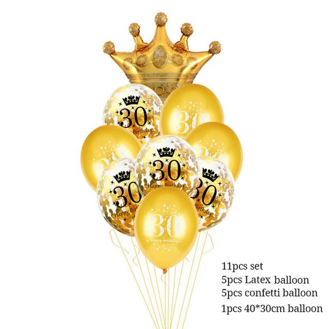 11pcs 30 balões