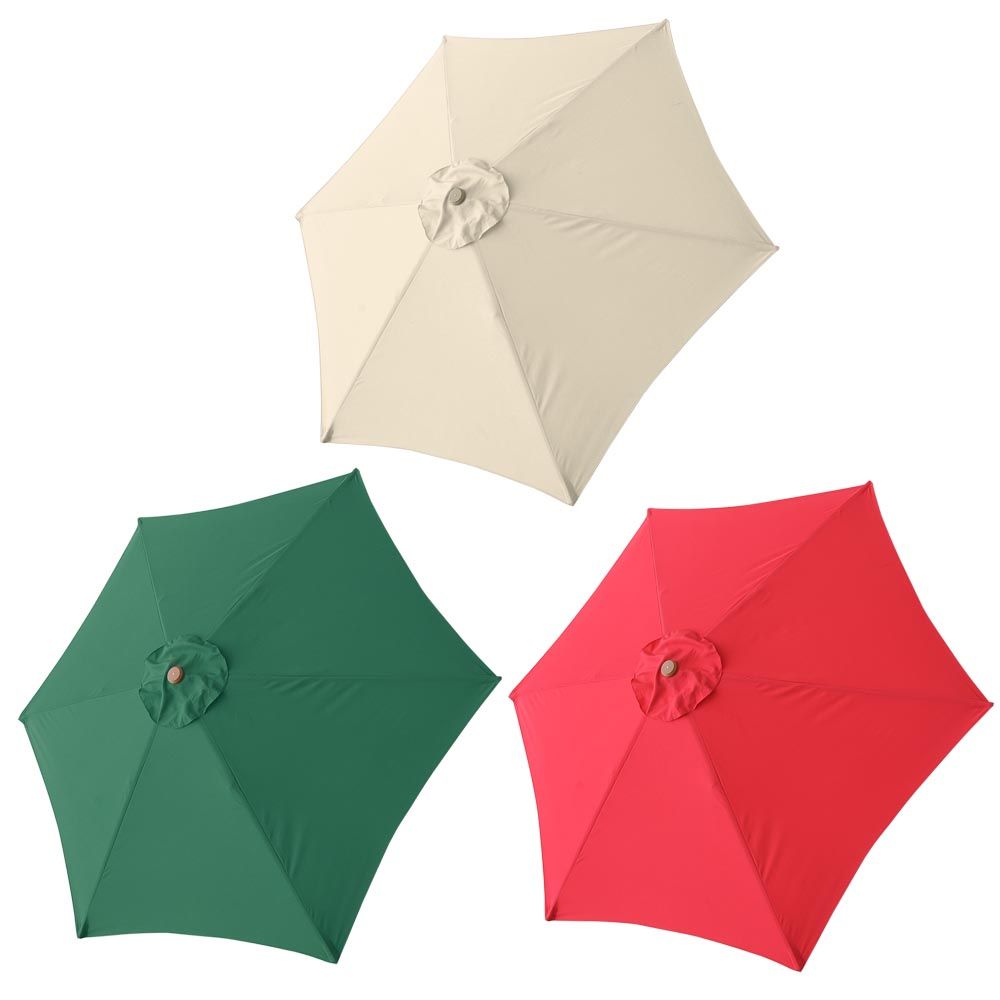 2020 9 Ft 6 Rib Outdoor Patio Umbrella Replacement Canopy From Better Items 020 18 91 Dhgate Com