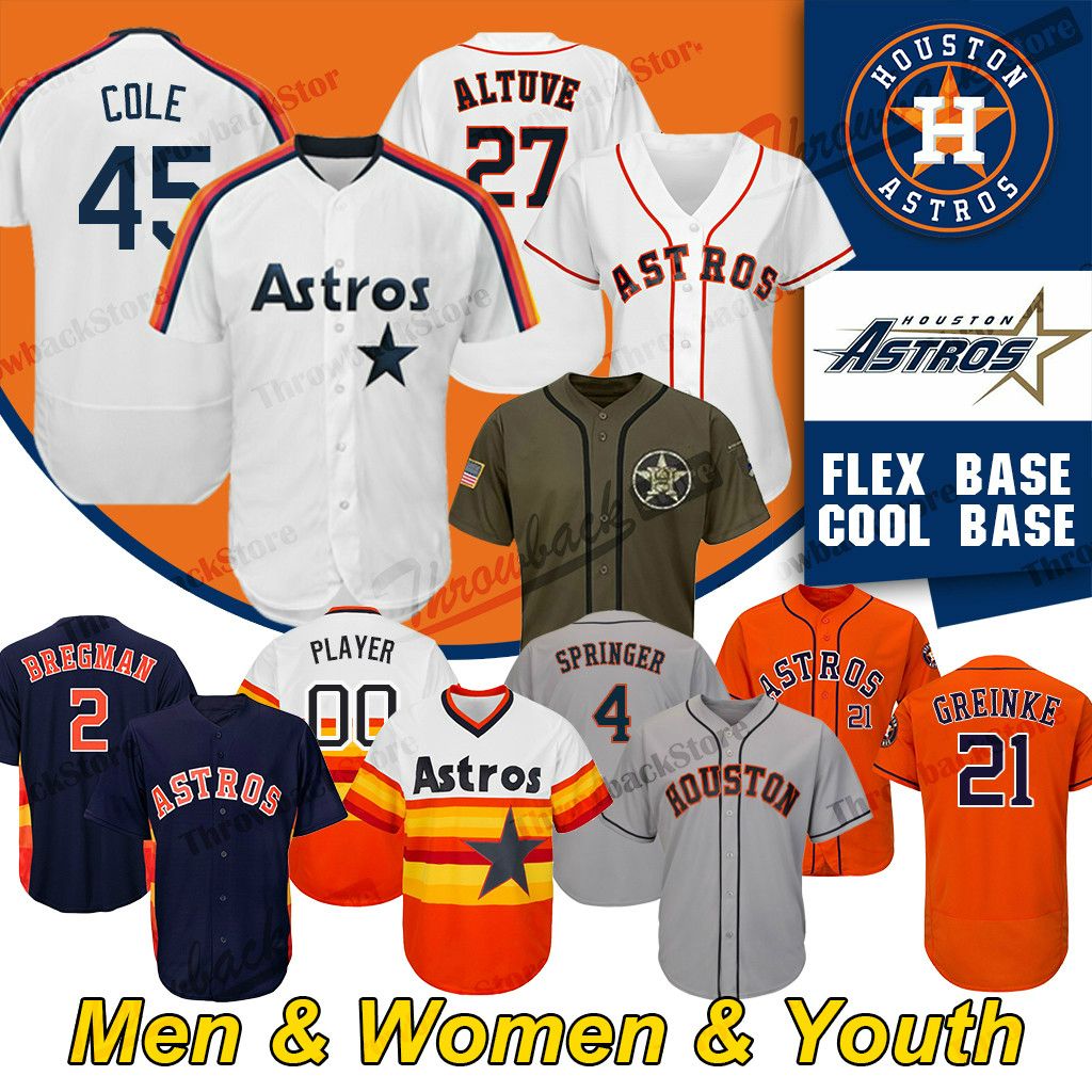 astros jersey numbers 2019