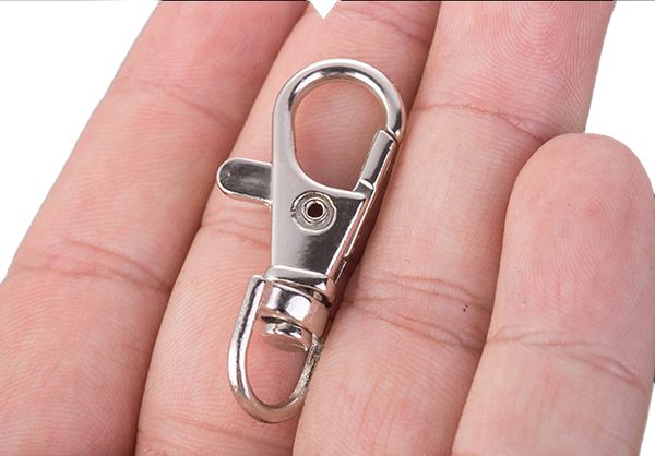 Key Chain Swivel Hooks, Anezus 100pcs Keychain Hardware Metal Swivel Snap  Hook Lanyard Clips Hooks with Keychain Rings for Keych